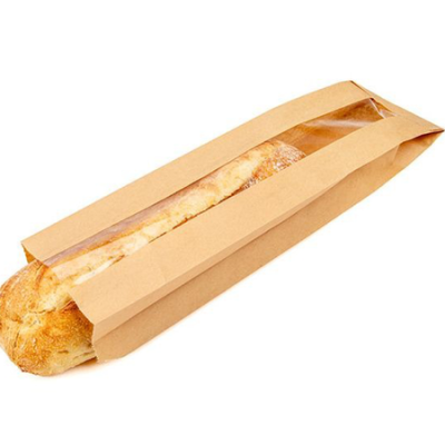 Túi Giấy Đựng Bánh Mì Có Cửa Sổ Trong Suốt Giá Tốt
